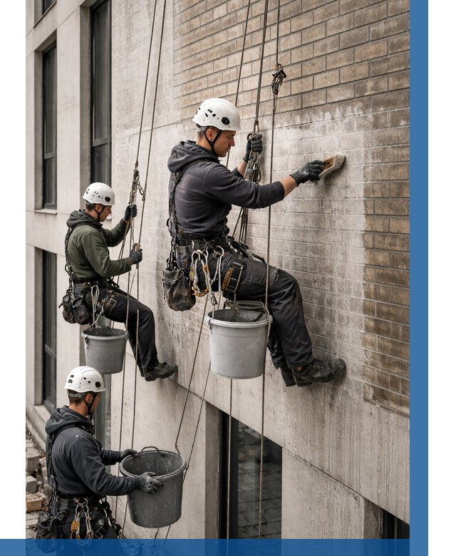 Удаление высолов с фасада в Сатке от 259 р. | ВЫСОТНИК-Стк