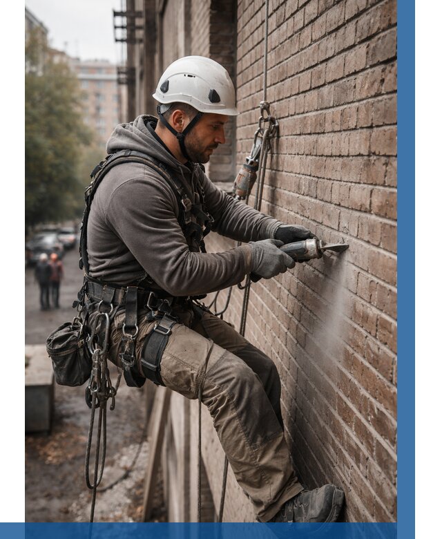 Расшивка кирпичных швов в Сатке от 621 р. | ВЫСОТНИК-Стк