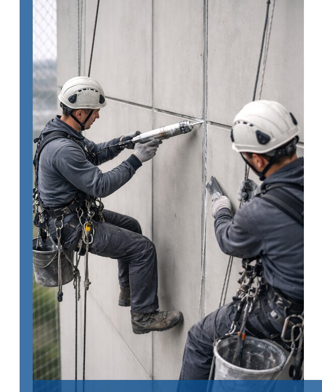 Первичная герметизация швов фасадов и кровель в Сатке