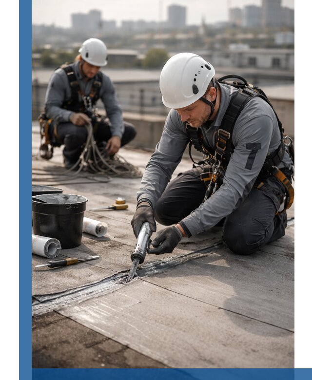 Аварийное и капитальное устранение протечек кровли в Сатке