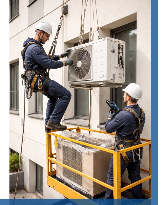 Демонтаж внешнего блока кондиционера в Сатке от 3620 р. | ВЫСОТНИК-Стк