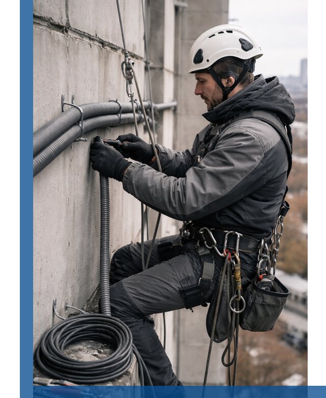 Профессиональный монтаж гофры для кабеля в Сатке с гарантией