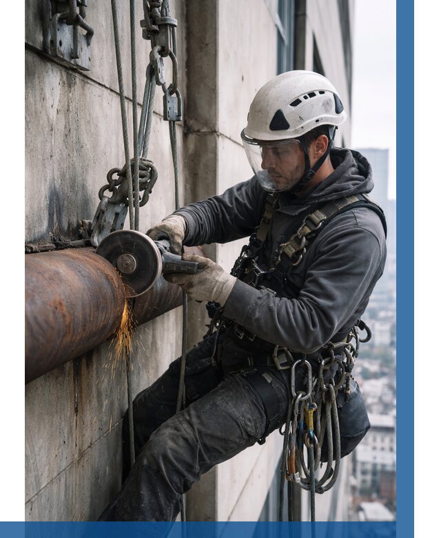 Резка металла на высоте в Сатке по цене от 4655 р. | ВЫСОТНИК-Стк