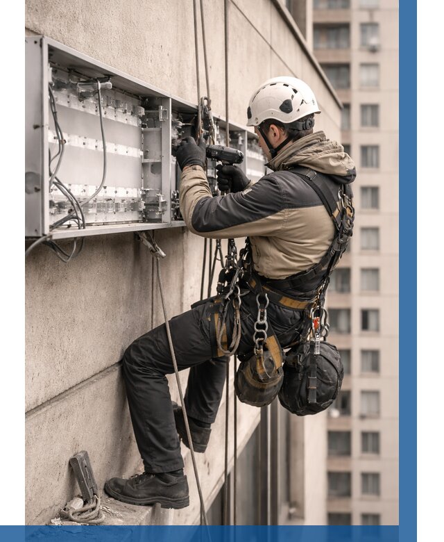 Ремонт вывески на высоте в Сатке от 4655 р. | ВЫСОТНИК-Стк