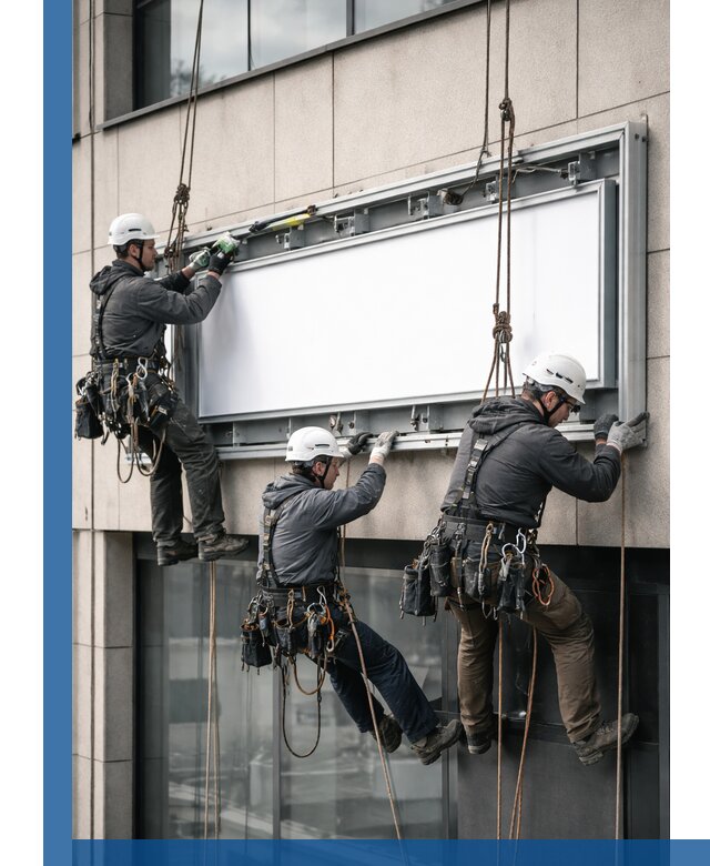 Профессиональный монтаж светового короба под ключ в Сатке