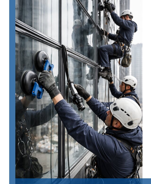 Радиусное остекление фасадов под ключ в Сатке с гарантиями