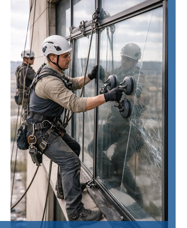 Замена стекла в витраже в Сатке под ключ от 8792 р. | ВЫСОТНИК-Стк