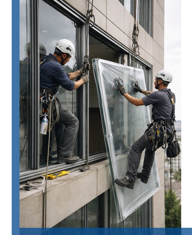 Профессиональная замена стекла в витраже в Сатке с гарантией