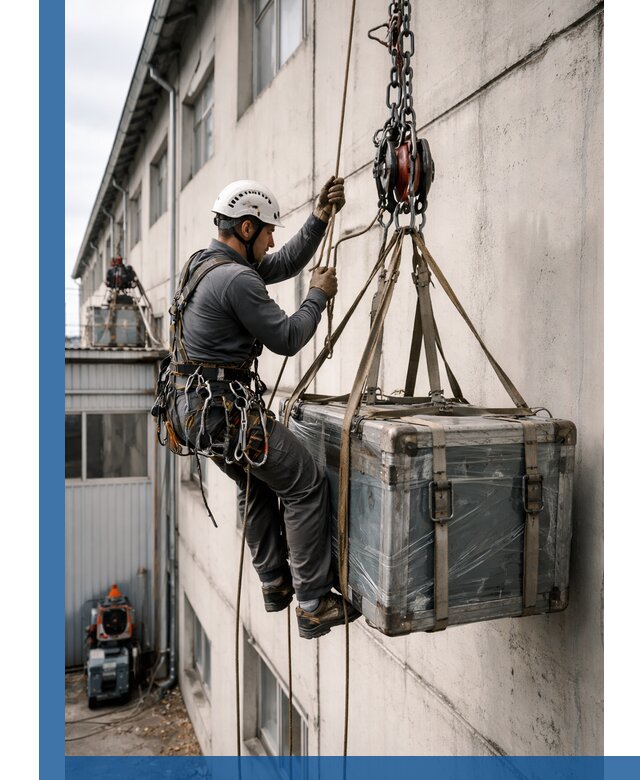 Подъем грузов на высоту в Сатке для промышленных объектов