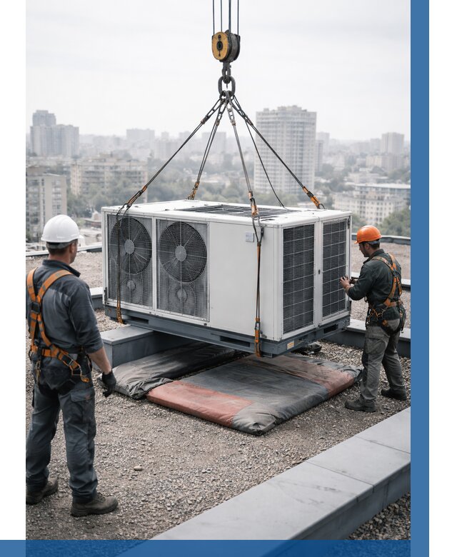 Подъем груза на крышу в Сатке от 5172 р. | ВЫСОТНИК-Стк заказать