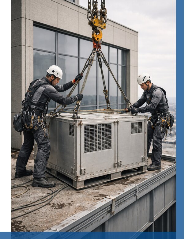 Такелажные работы на высоте в Сатке от 8275 р. | ВЫСОТНИК-Стк