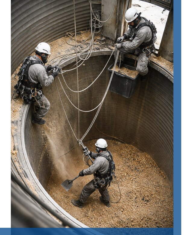 Чистка зерновых бункеров в Сатке от 12413 р. | ВЫСОТНИК-Стк