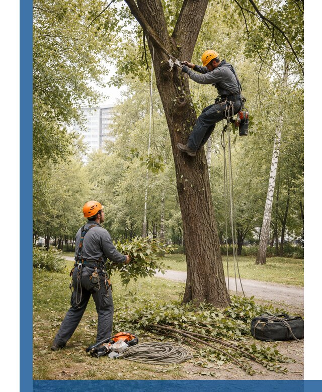 Санитарная обрезка деревьев в Сатке, профессионально и безопасно