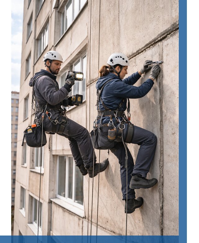 Обследование межпанельных швов в Сатке от 1862 р. | ВЫСОТНИК-Стк