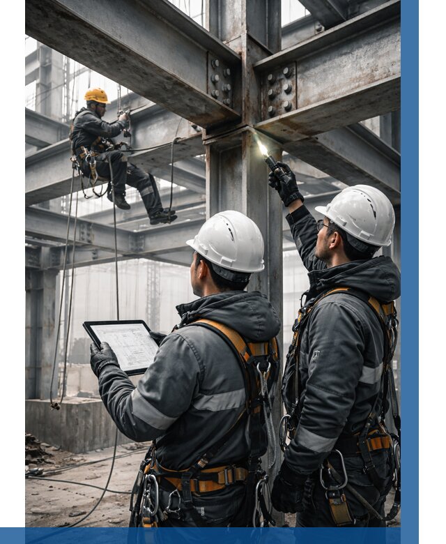 Обследование металлоконструкций в Сатке от 5689 р. | ВЫСОТНИК-Стк