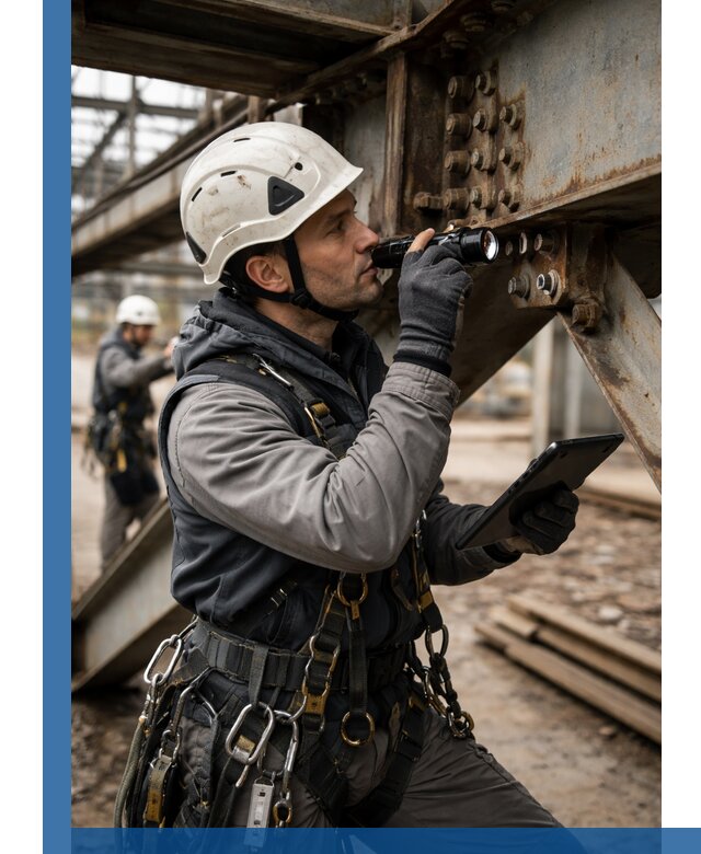 Обследование металлоконструкций и диагностика прочности в Сатке